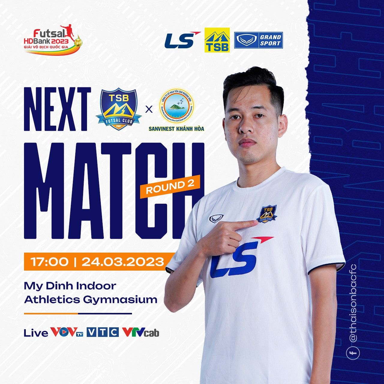 14h: Hà Nội - GFDI Sông Hàn & 16h30: Thái Sơn Bắc - S.Khánh Hòa